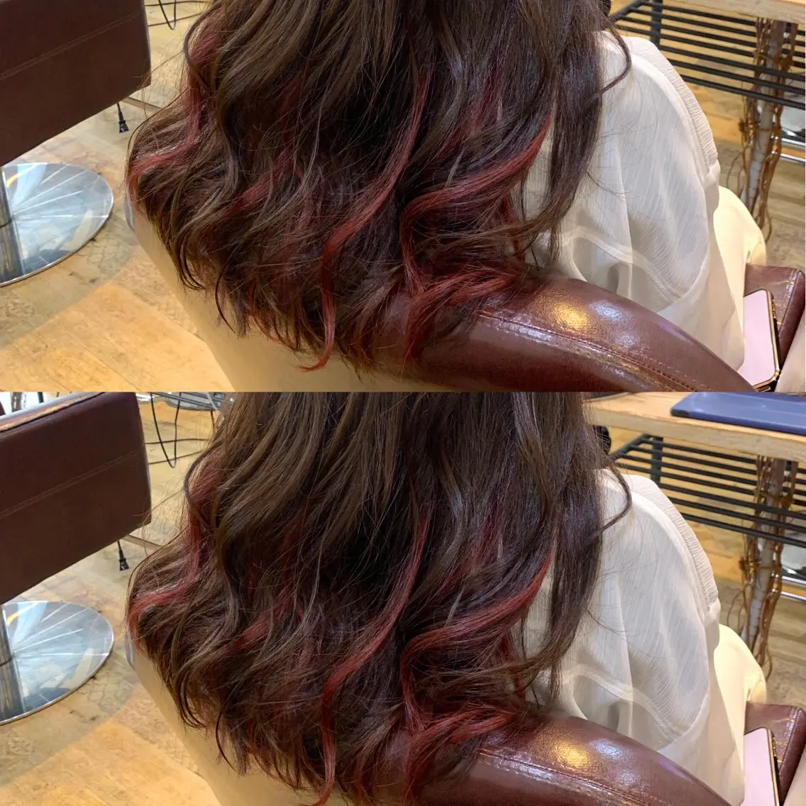 ロング カラー カット ヘアカラー トリートメント VIE.ORNER 浦安店 三上真弥のヘアスタイル