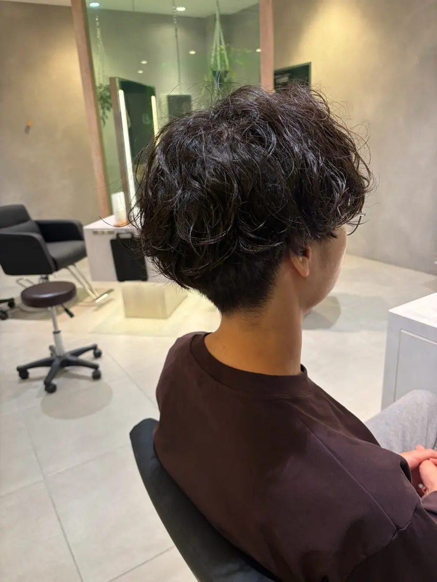 パーマ メンズ 上村 菜月のヘアスタイル
