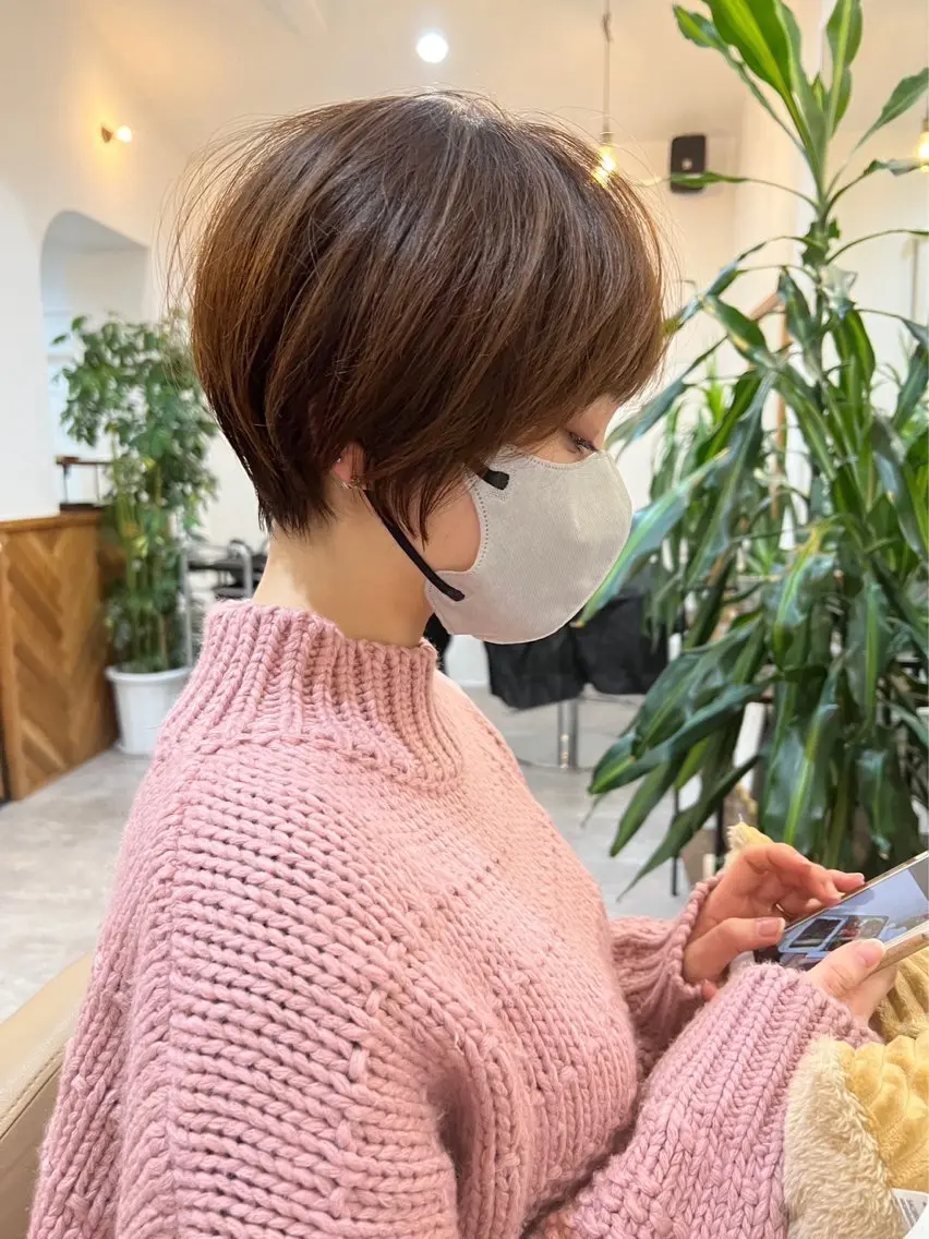 ショート ショートヘア 【透明感ナチュラル】 ゆうせいのヘアスタイル