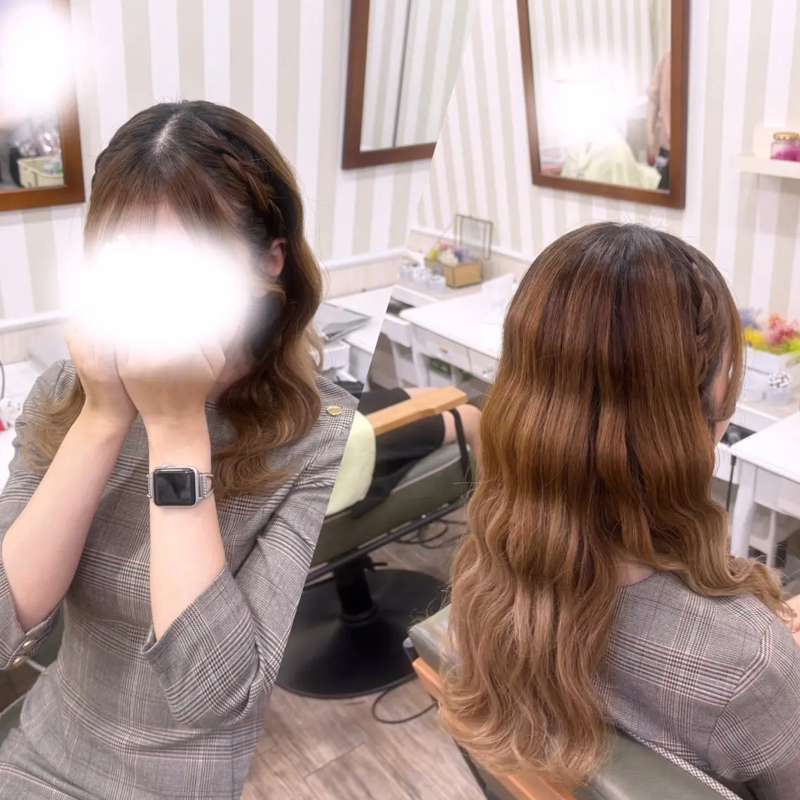 ヘアアレンジ ヘアセット 🤍AIRA🤍のヘアスタイル