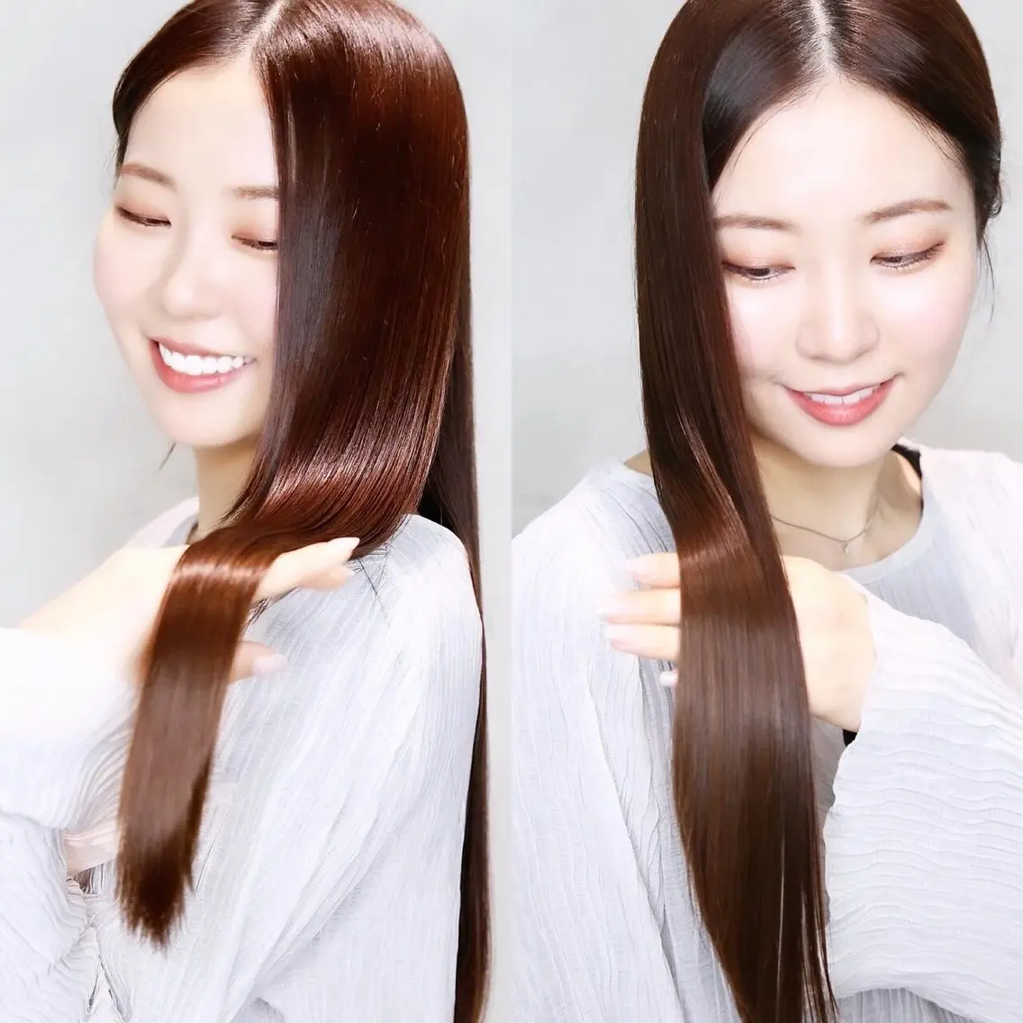 ロング カラー パーマ ブリーチ 髪質改善 ロング トリートメント 酸性ストレート ヘアカラー 縮毛矯正 💎髪質改善専門 jewel boxのヘアスタイル