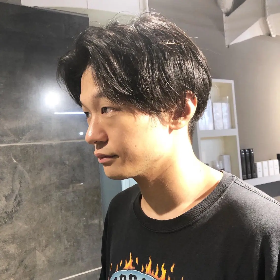ヘアアレンジ メンズ カット トリートメント ヘアセット メンズ特化✂️栗原 侑也のヘアスタイル