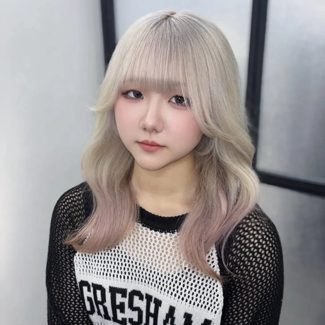 ロング カラー ヘアカラー Ren. 🦋デザインカラーのヘアスタイル