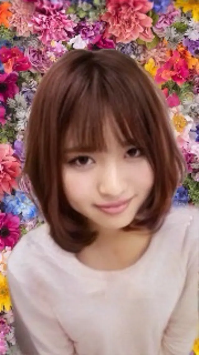 ショート カラー パーマ ボルドーカラー ブラウンカラー au美容室 栄矢場町のヘアスタイル