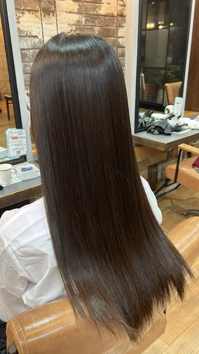 【限定クーポン】🔆カット➕髪質改善酸熱トリートメント➕3stepトリートメント🔆の写真