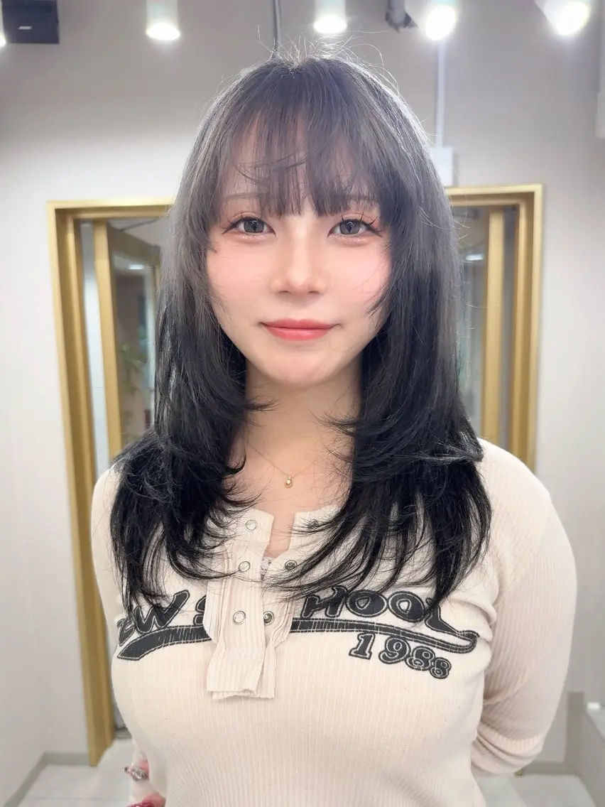 ロング カラー ヘアカラー トリートメント 🍀お悩み改善憧れの 美髪　小林風雅のヘアスタイル