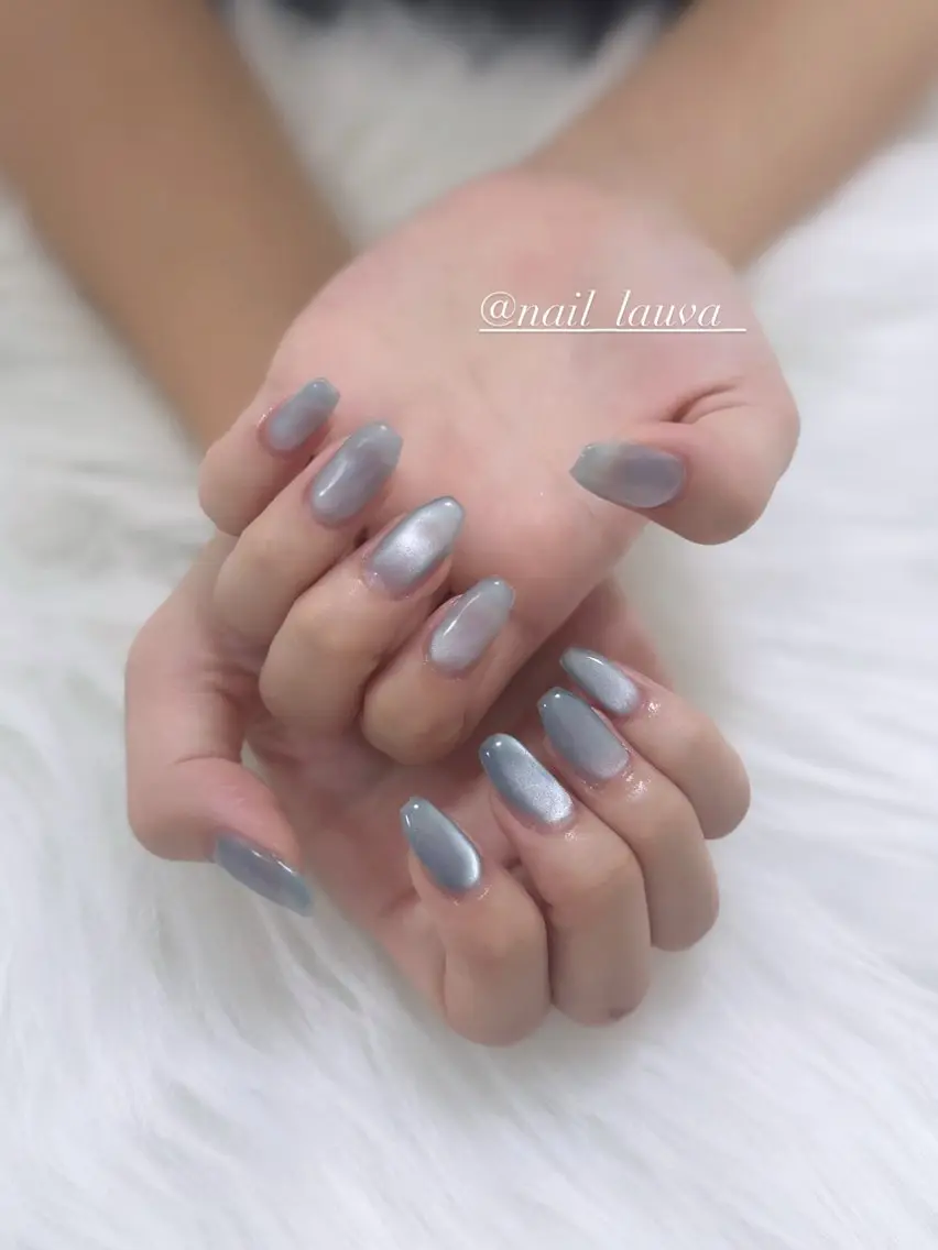 ネイル マグネットネイル nailsalon lauvaのネイルデザイン