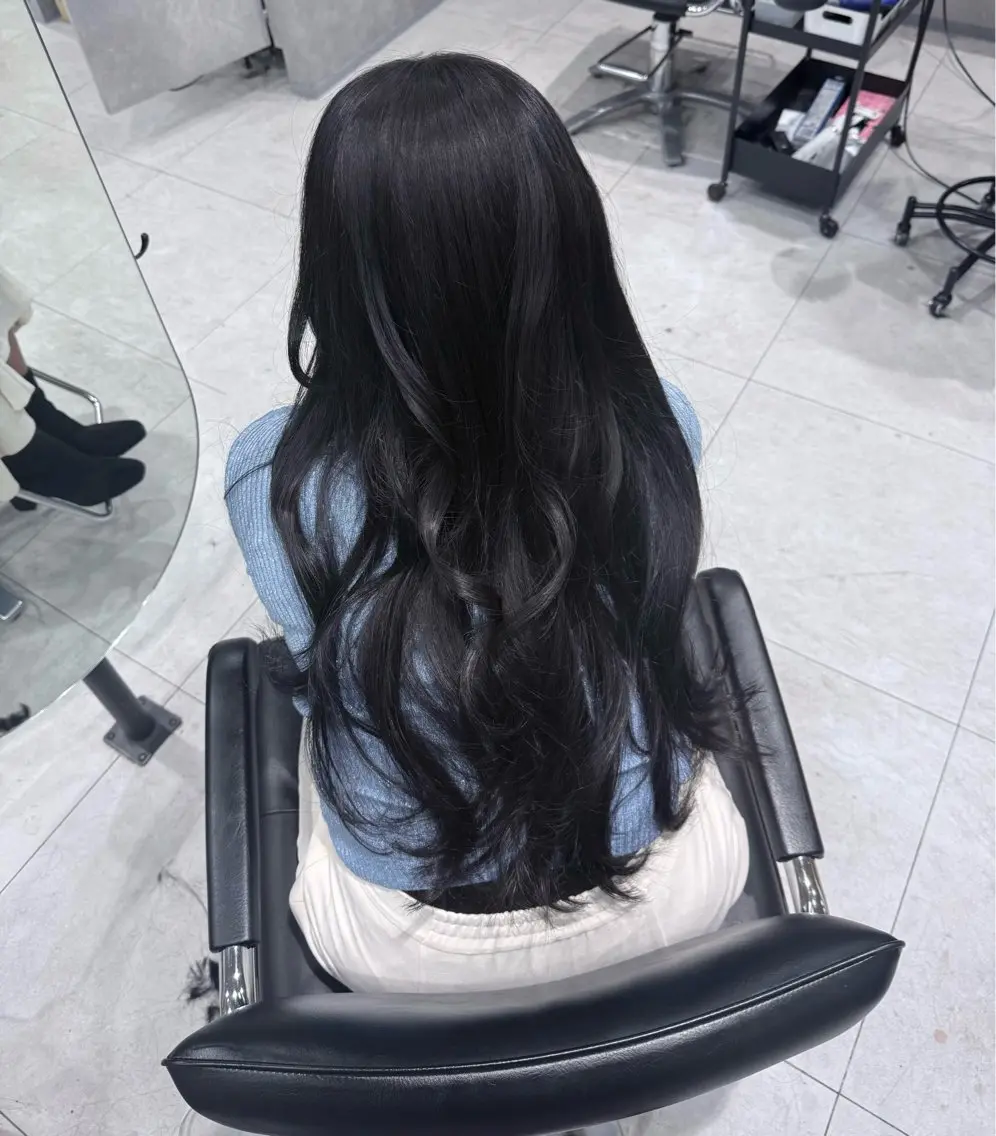 ロング TENTOUMU SHI fukaのヘアスタイル