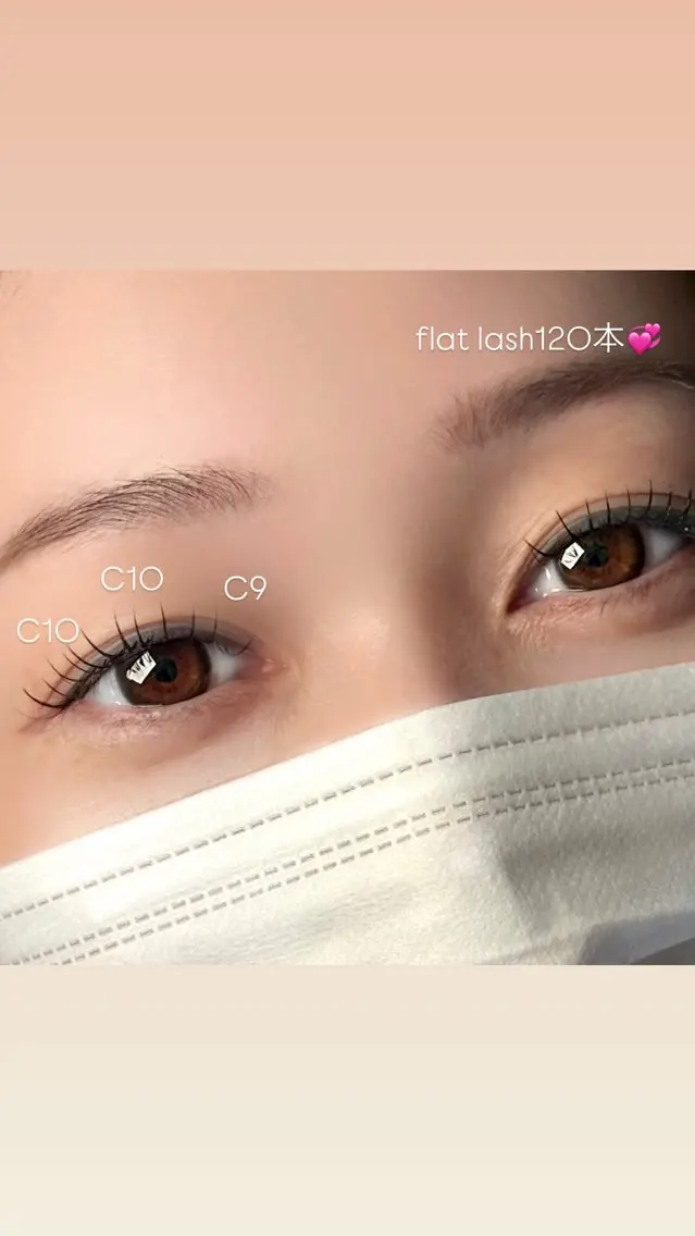 マツエク・マツパ マツエク mikako 🤍のマツエク・マツパデザイン