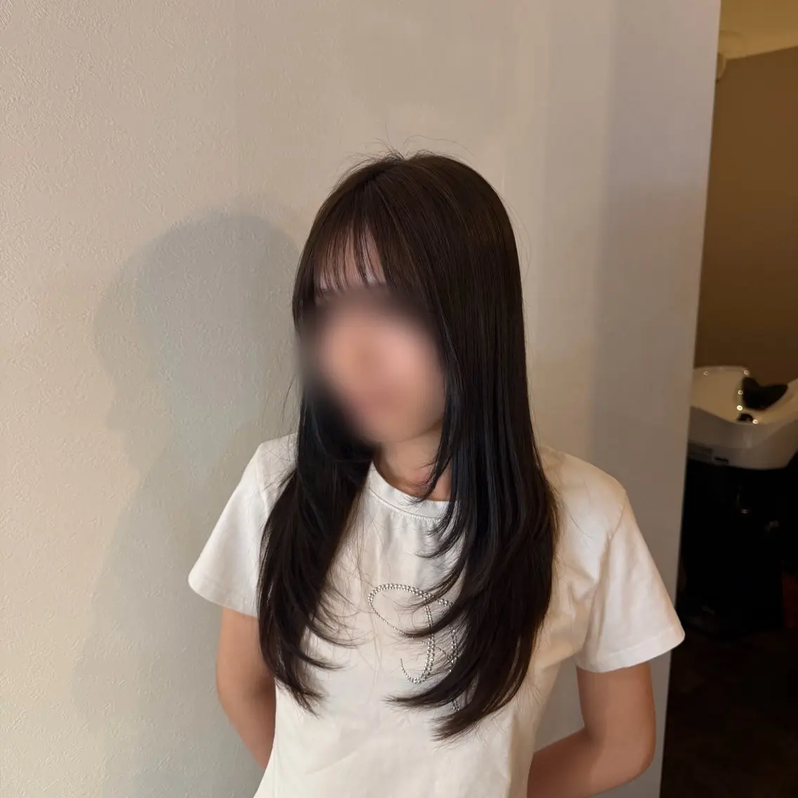 ワンカラー(ブリーチ無し)+シルクトリートメント🌼🫧の写真