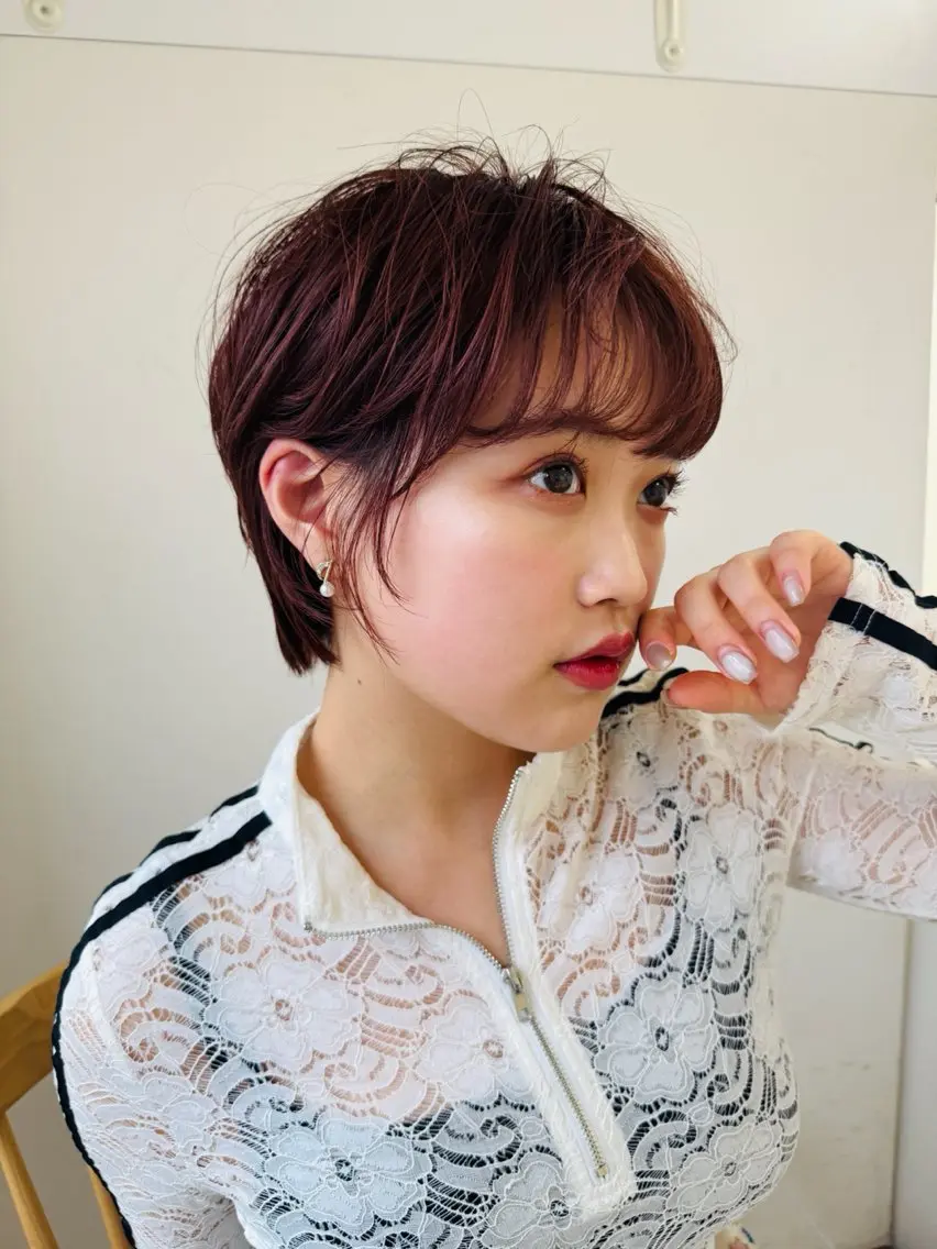 ショート 目黒・不動前 カットモデル/モモカのヘアスタイル