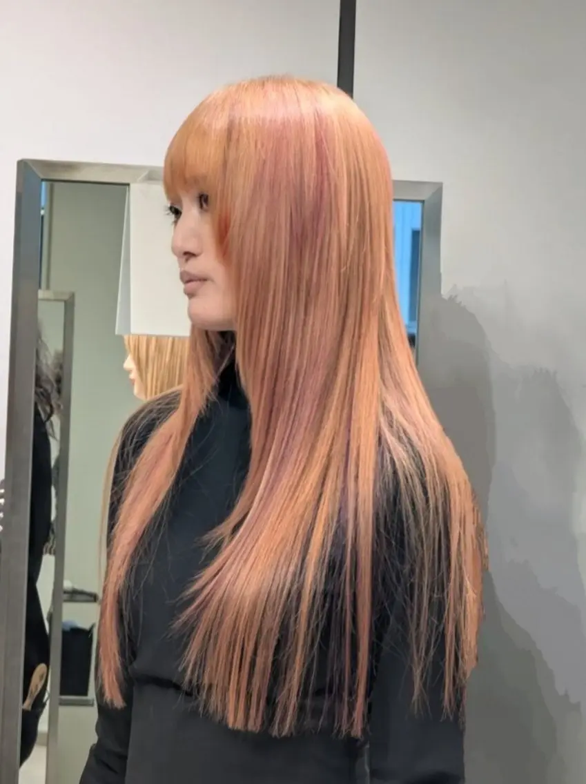ロング 早坂 繁喜のヘアスタイル