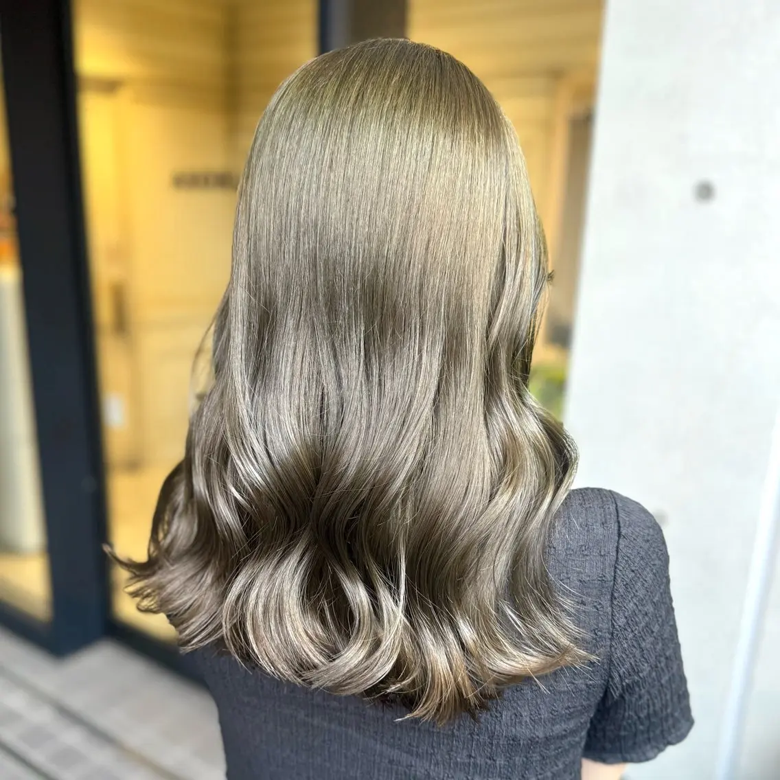 ロング カラー ヘアカラー トリートメント 透明感カラー/ kazusaのヘアスタイル