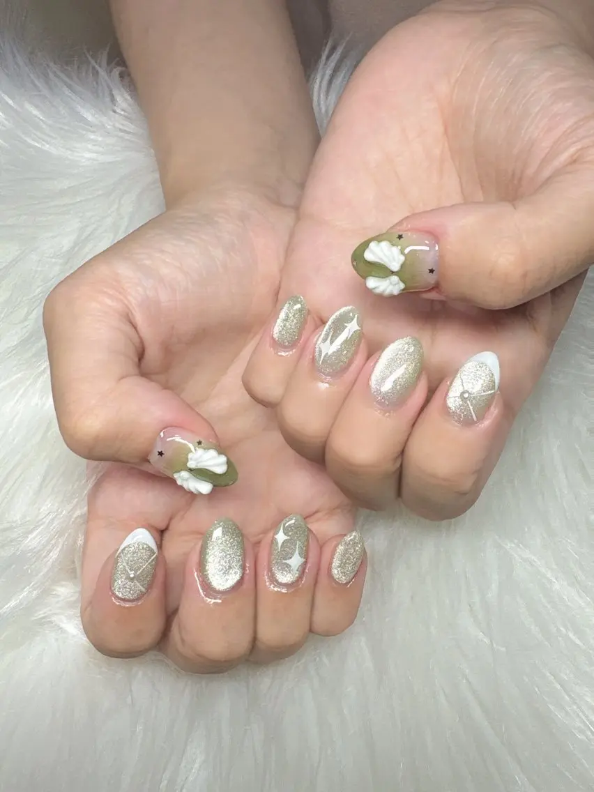 ネイル ハンドネイル 💅ネイルハウス🏡 🎀TOMO🎀のネイルデザイン