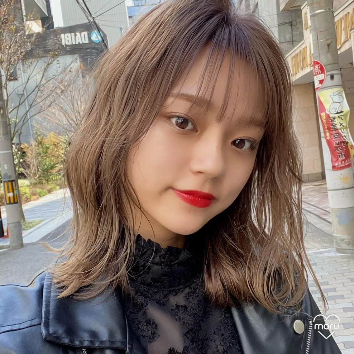 カラー 関東 蓮太のヘアスタイル