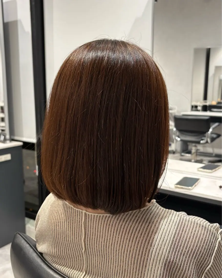 ミディアム カット トリートメント 彩華🎀/ 限定枠/ 西梅田のヘアスタイル
