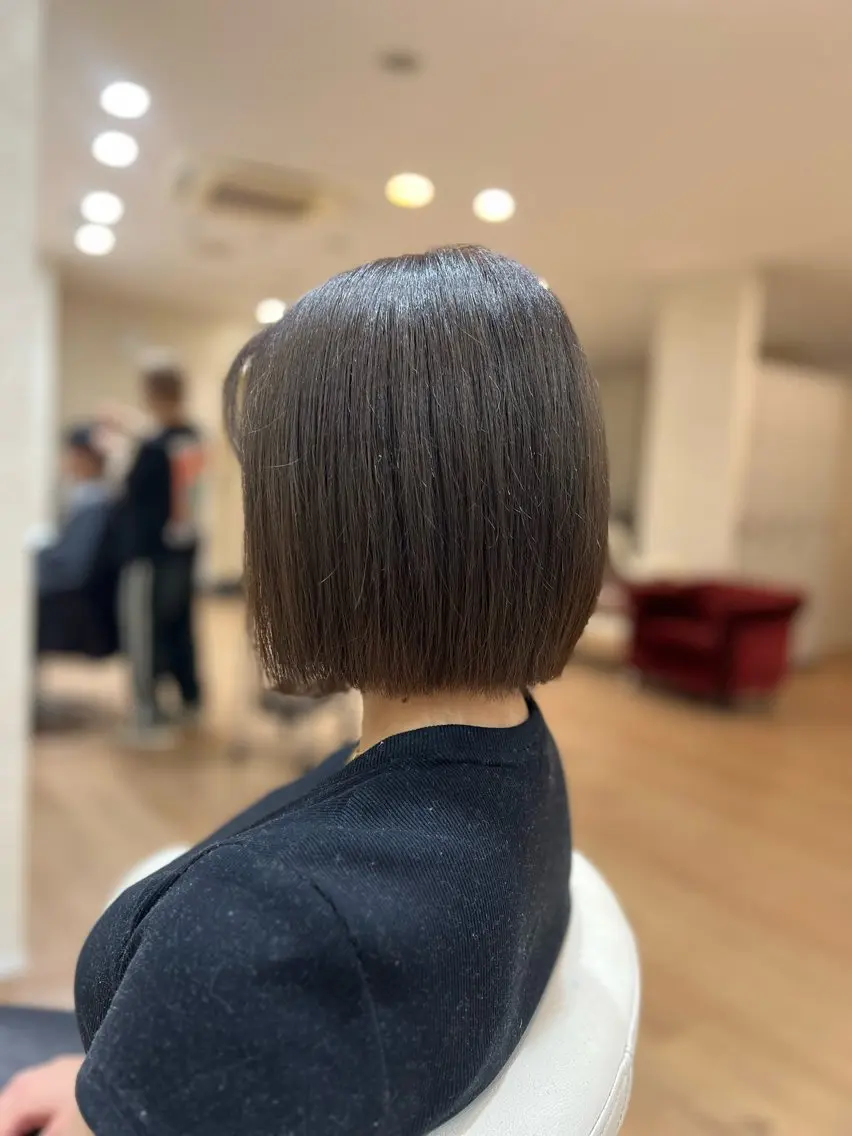 ショート カラー カット AVANCE. 玉置日向我のヘアスタイル