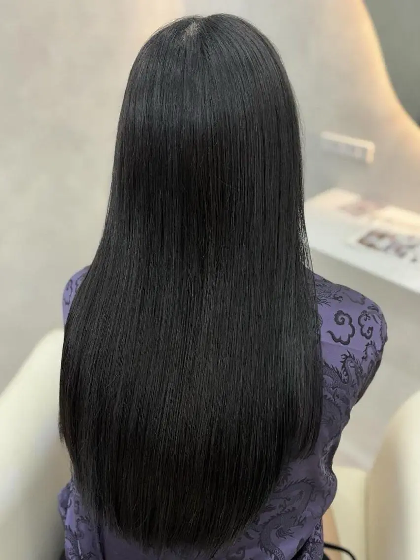 セミロング ヘアカラー トリートメント 🫧神田桃歌🫧 赤羽/ワンカラー🦋のヘアスタイル