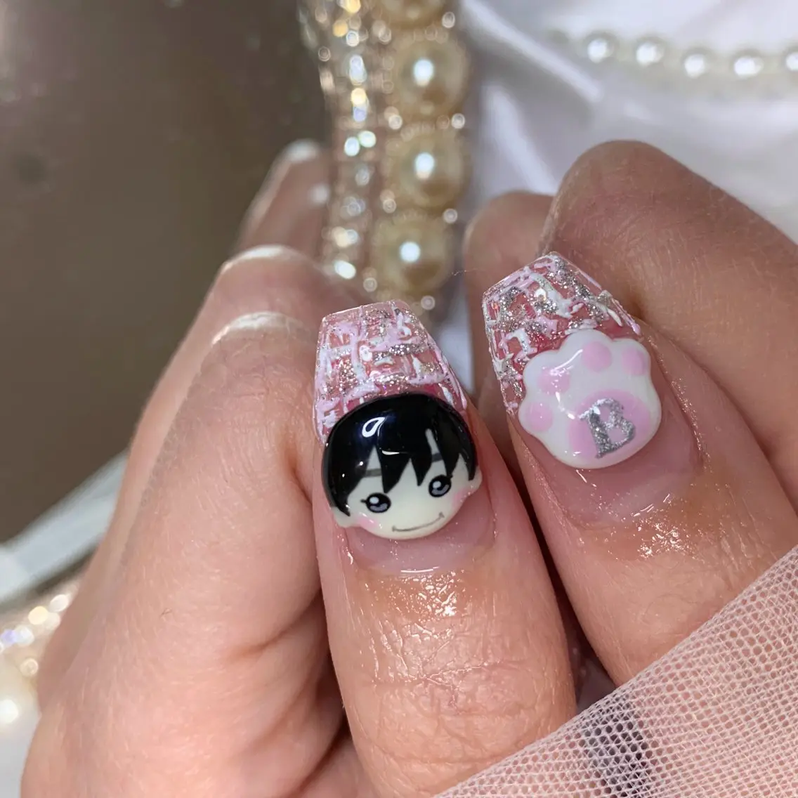 ネイル 持ち込み ハンドネイル La neige* yuki 🐩🌙のネイルデザイン