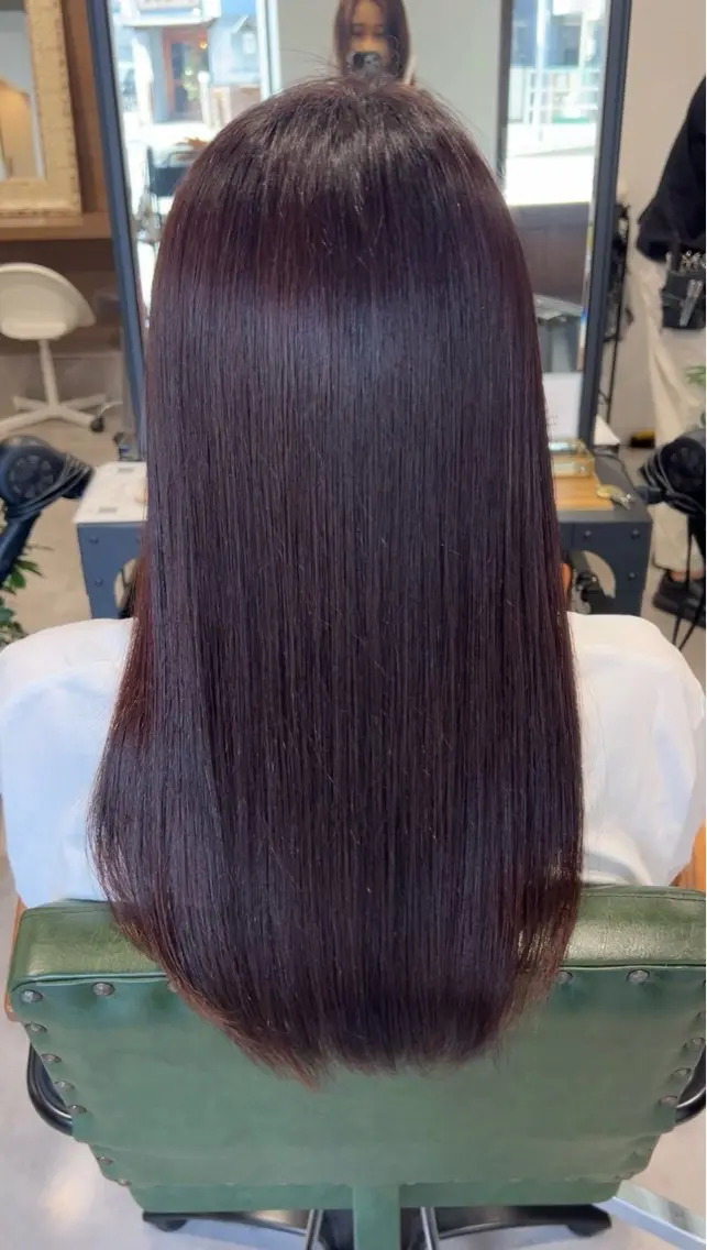 ロング カラー 艶カラー透明感カラー まいか🫧‪のヘアスタイル