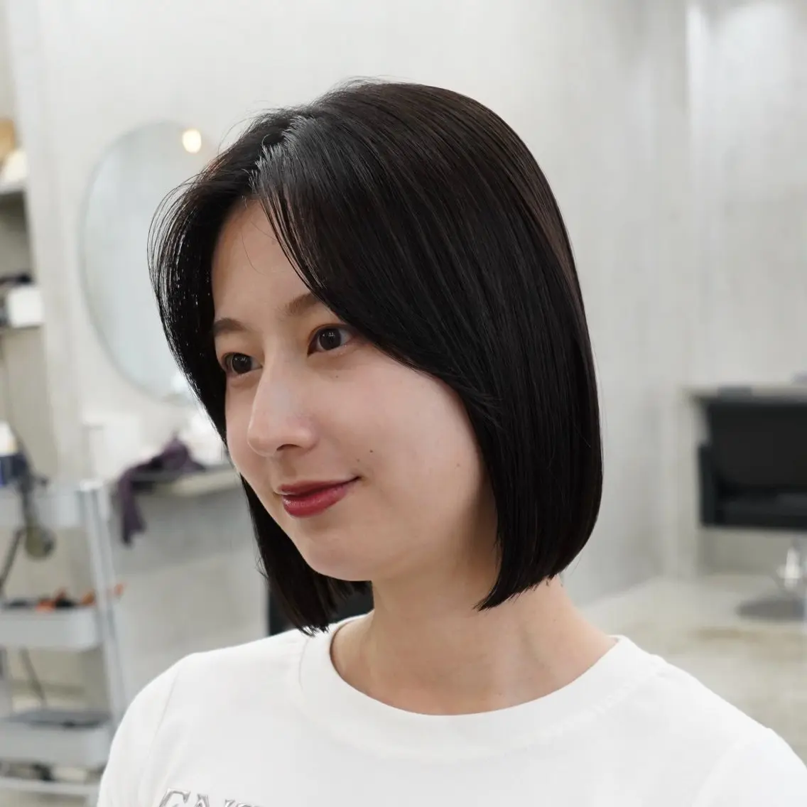 ショート ボブ カット トリートメント 👑ボブはお任せ ミヤノ👑のヘアスタイル