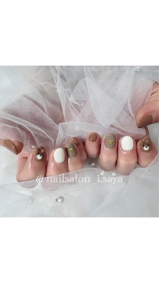 ネイル nailsalon i.／saya𓃠‪のネイルデザイン