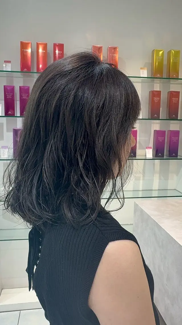 ロング カラー ヘアアレンジ 透明感カラー ‎🤍‎miko🤍 カットモデル募集中のヘアスタイル
