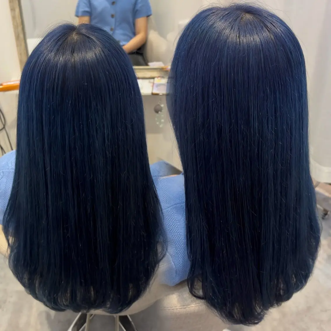 カラー 巣山 友莉のヘアスタイル