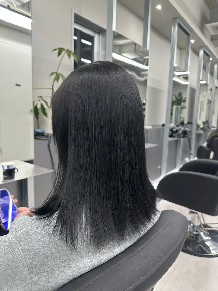 セミロング TAKE エクステのヘアスタイル