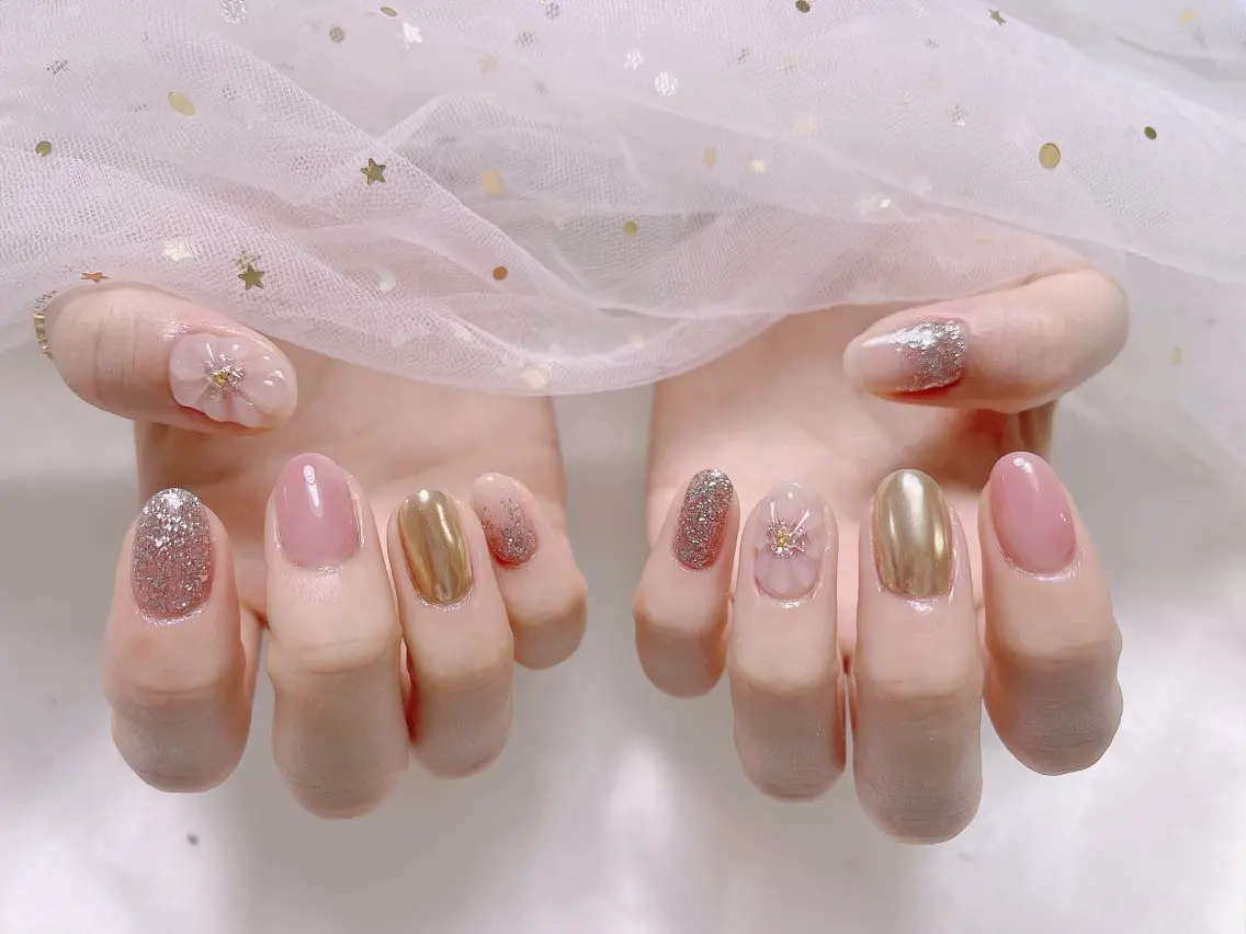 ネイル ハンドネイル ジョリ kasumi🌹💅のネイルデザイン