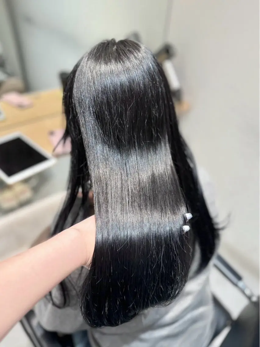 くるみ🎀🐿 縮毛矯正🪄︎︎のヘアスタイル
