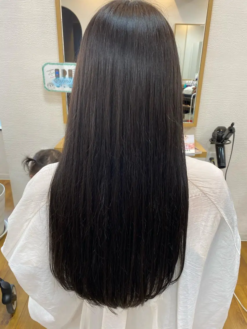 [人気No.3]サラサラ縮毛矯正[カットなし]の写真