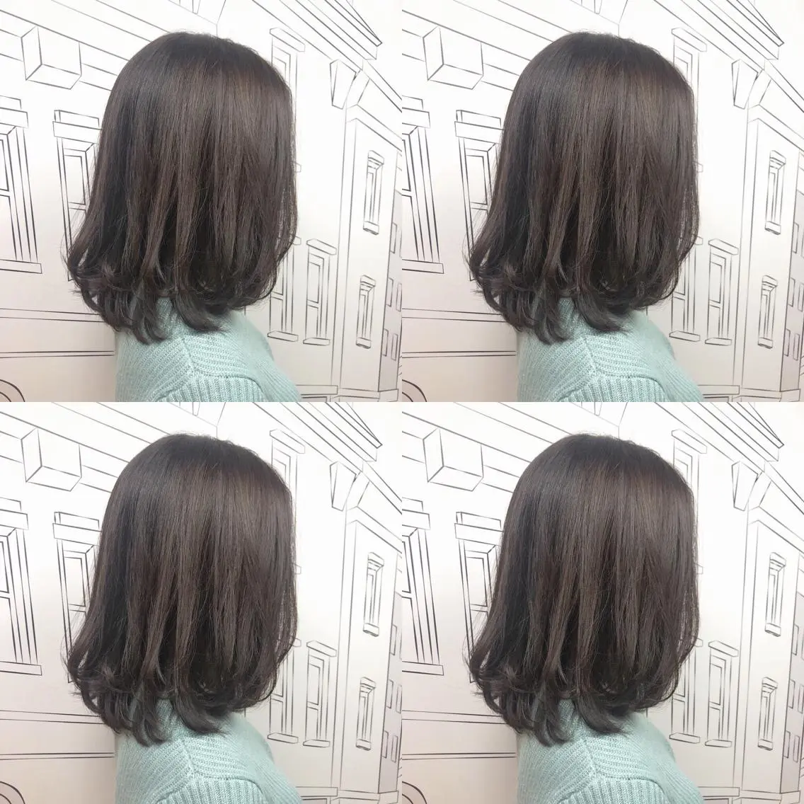 ミディアム カラー アッシュ アッシュグレー TOMOKA/透明感 艶髪/髪質改善🫧のヘアスタイル