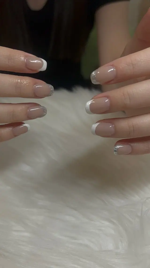 ネイル フレンチネイル ナナミ ❤︎のネイルデザイン