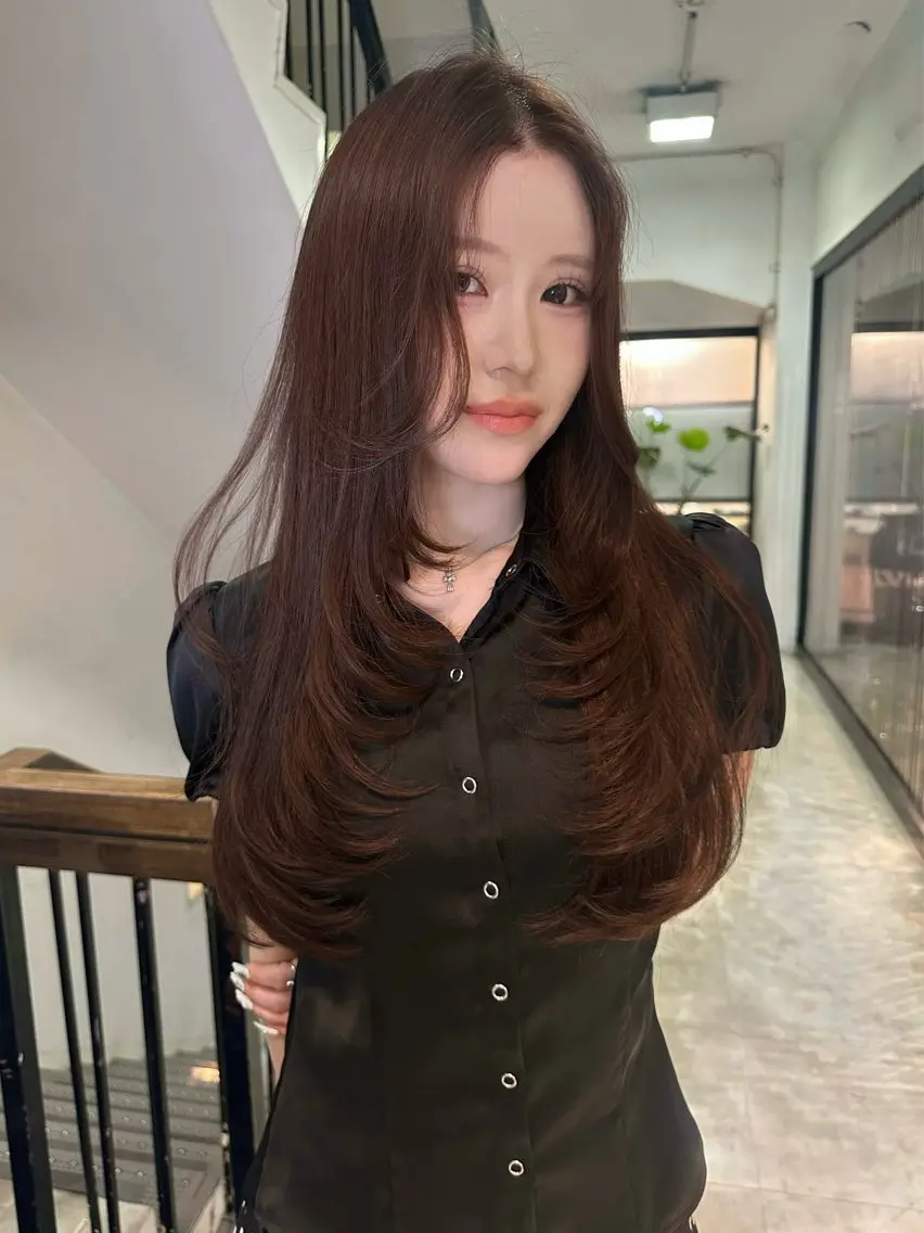 ロング 'axis hinaのヘアスタイル