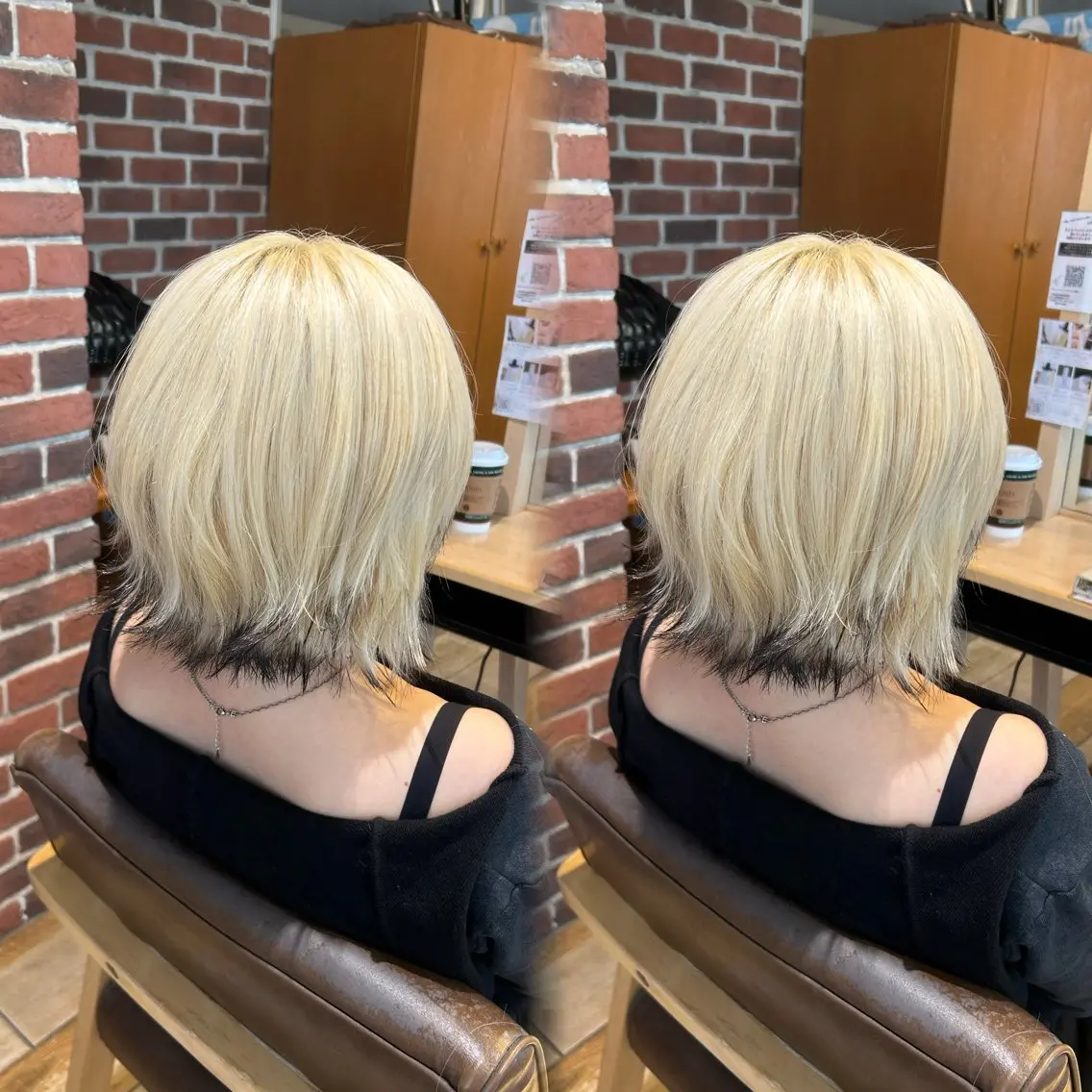 ショート カラー 抜きっぱなしブロンド ウミ / 🫧カット モデル様募集中🫧のヘアスタイル