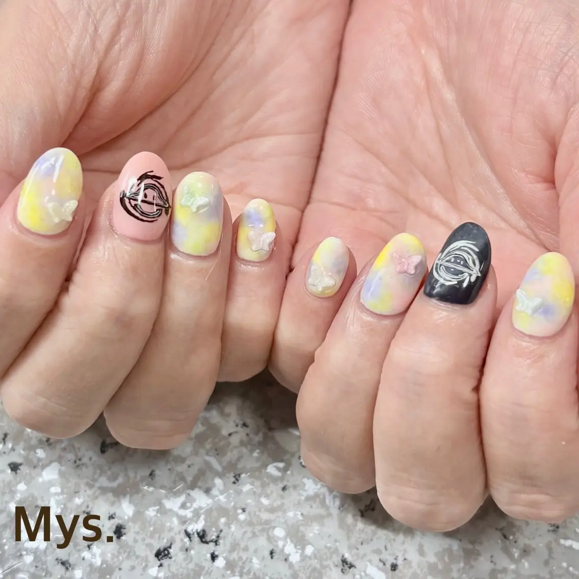 ネイル ハンドネイル Mys. 三上紗紀のネイルデザイン