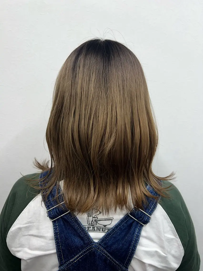ミディアム カラー 🪐モデル募集🪐 otohaのヘアスタイル