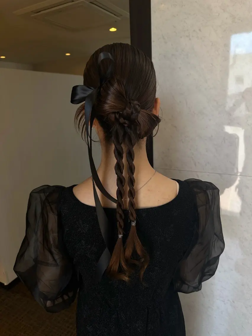 ヘアアレンジ 村田 菜摘のヘアスタイル