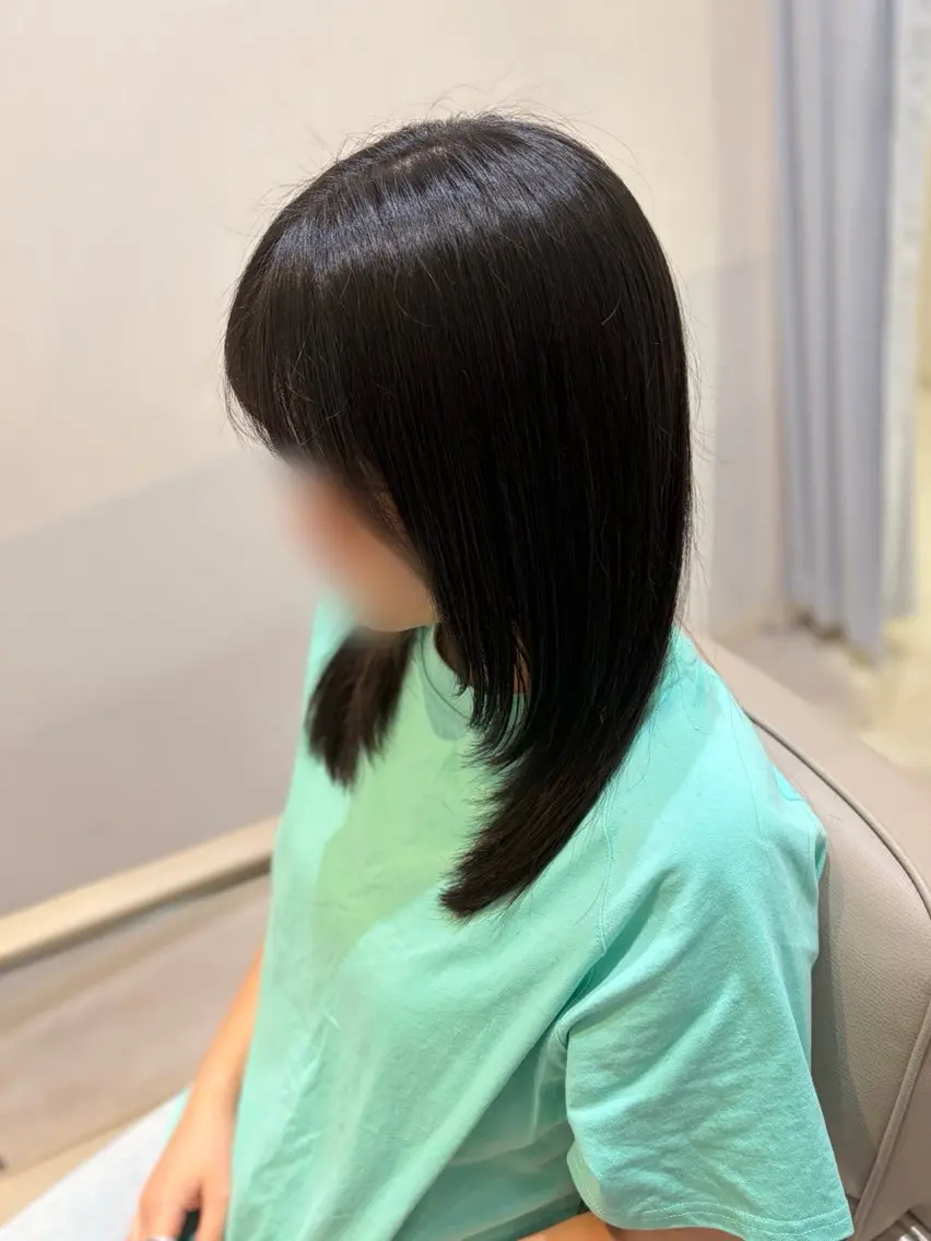 ミディアム ミディアムレイヤー 顔まわりレイヤー レイヤーカット ウルフカット Eleanor枚方店 /梅木雄治のヘアスタイル