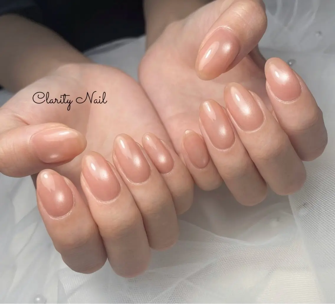 ネイル ワンカラーネイル ハンドネイル Clarity Nailのネイルデザイン