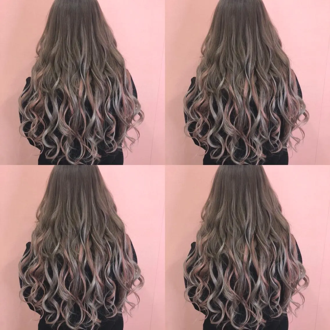 ロング カラー ブリーチ ピンクカラー ロング 🌷MAYU 🌷のヘアスタイル