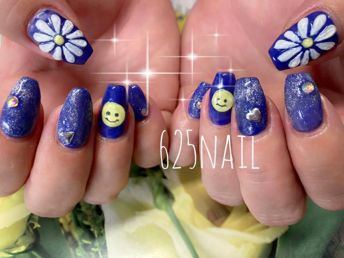 ネイル ハンドネイル 625nail 無料P有/春日白水のネイルデザイン