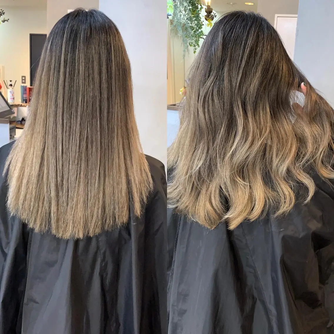 ロング カラー YUSUKE レイヤーカットカラーのヘアスタイル