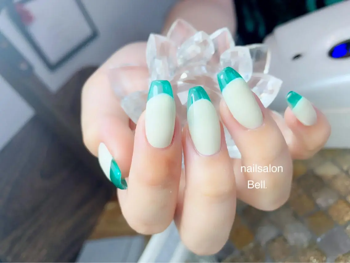 ネイル クリアネイル ハンドネイル Y. Reonaのネイルデザイン
