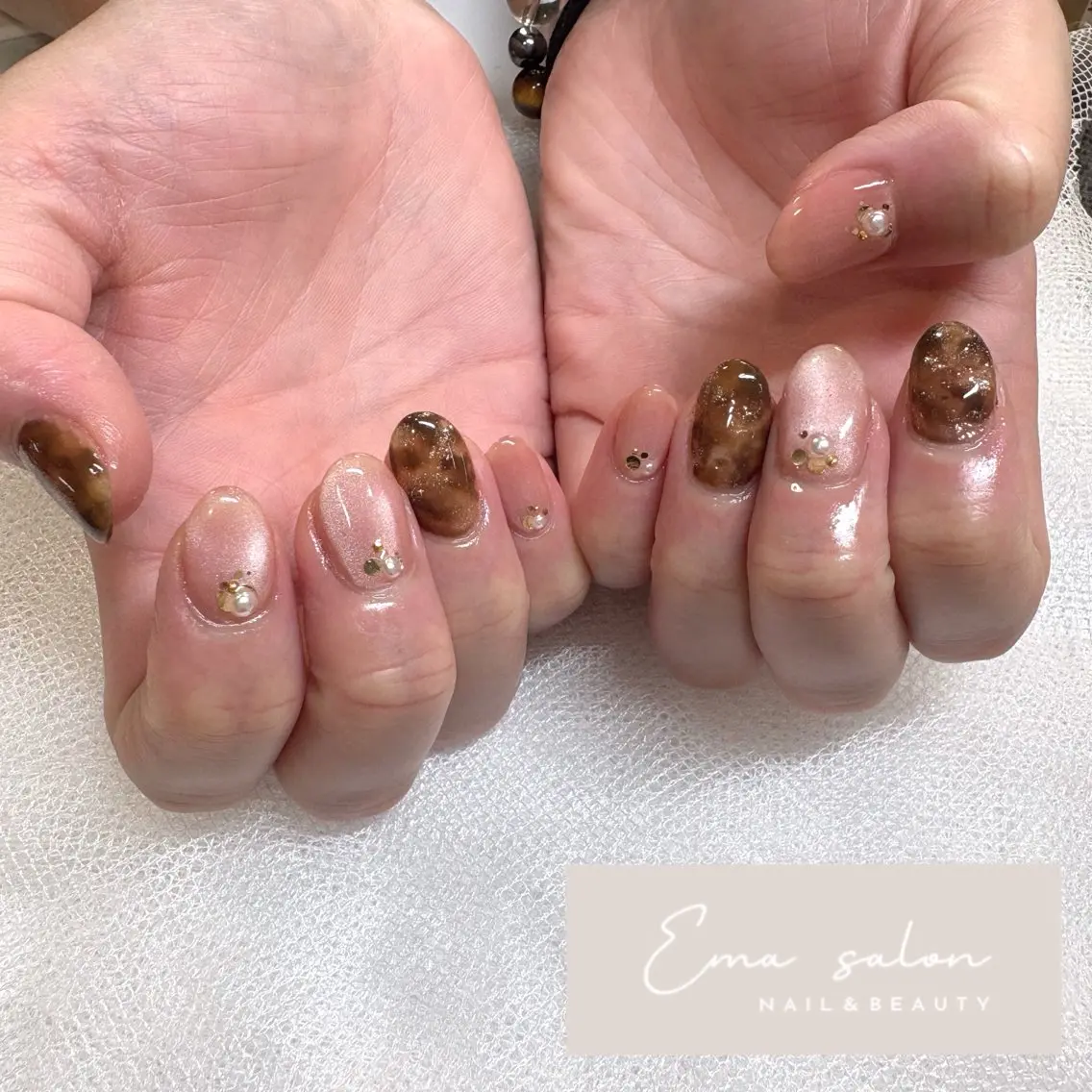 ネイル ハンドネイル Ema salon satomiのネイルデザイン