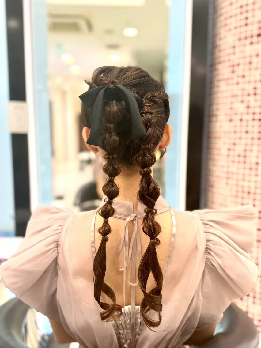 【ヘアセット】💐アップスタイル💐の写真