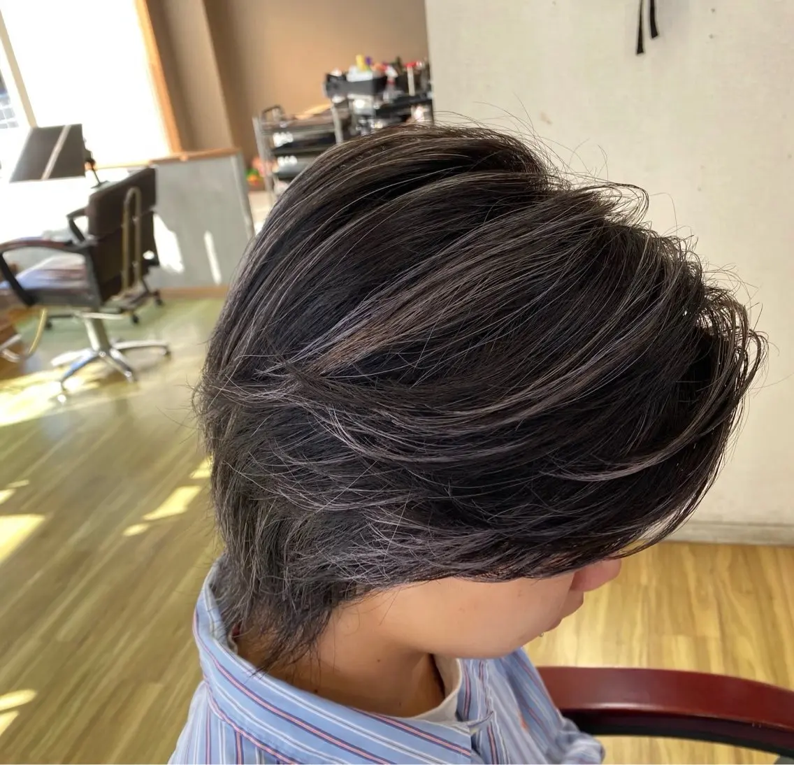 パーマ メンズ メンズハイライト メンズパーマ カット パーマ Ryo 🌀のヘアスタイル