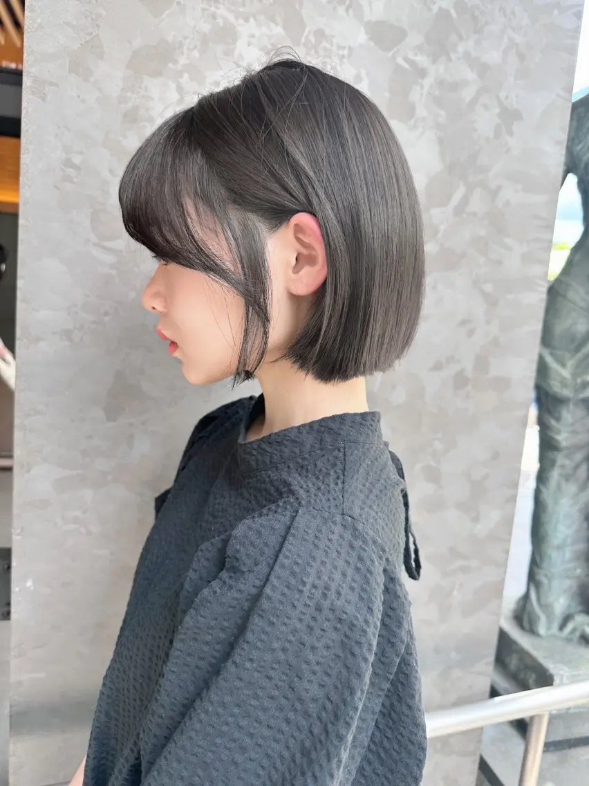 ショート カラー 🌿レイヤー/ブリー チ/🌿JINのヘアスタイル