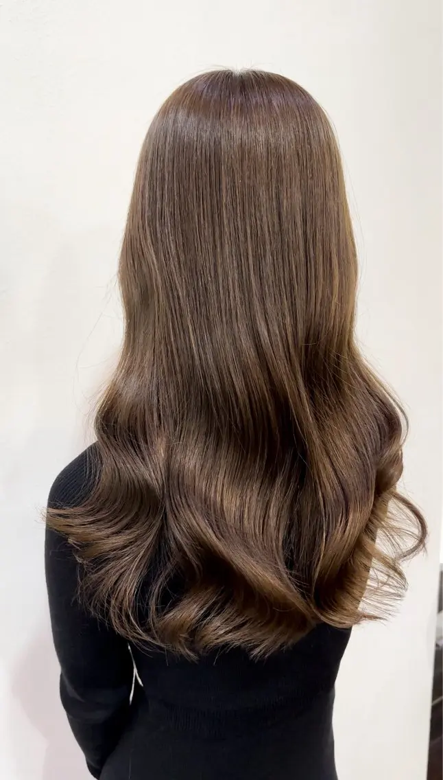 ロング カラー 恒松 雄基のヘアスタイル